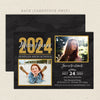 Then and Now Graduation Announcements