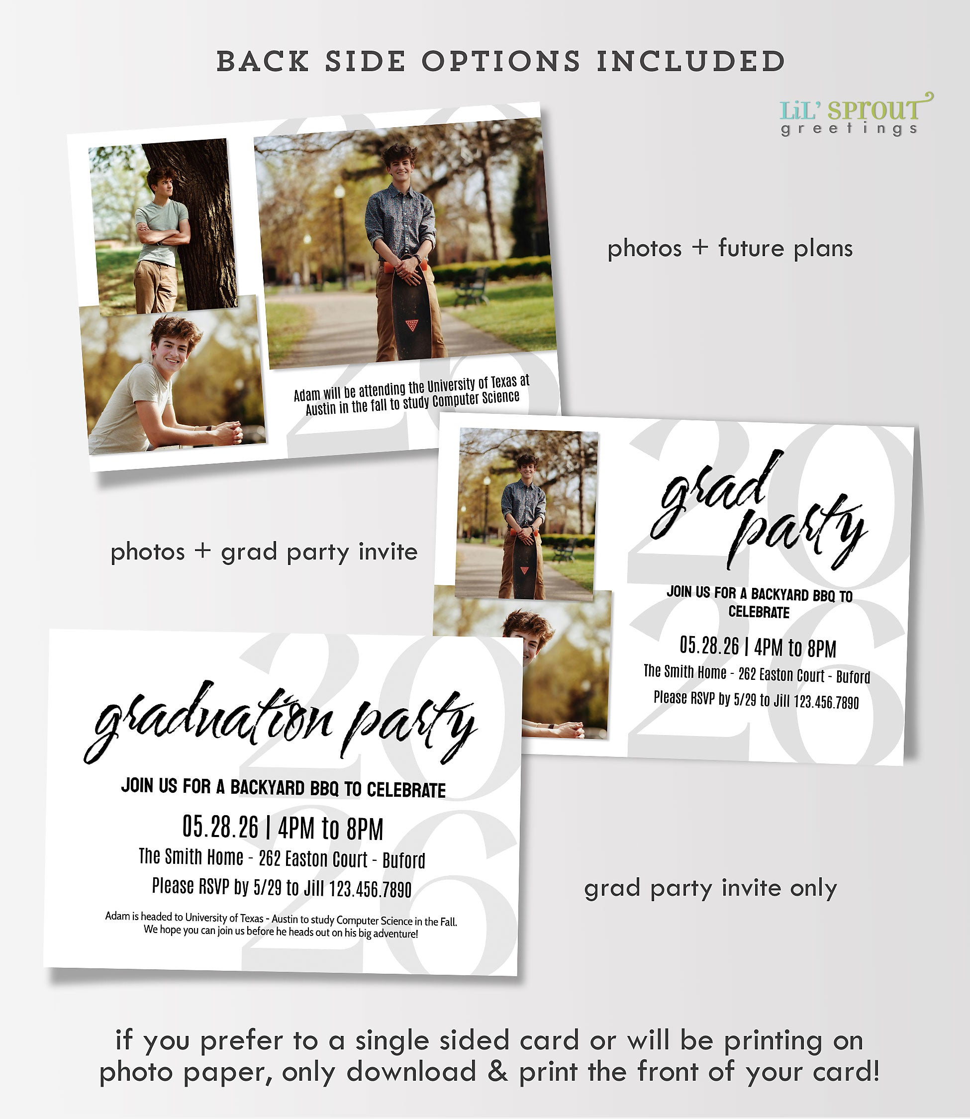 Big Dreams Senior Graduate Card