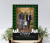 Buffalo Check Plaid Christmas Card