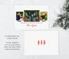 Folk Woodland Animals Christmas Card