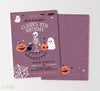 Hey Boo! Halloween Birthday Invitation