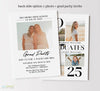Joint Photo Graduation Announcement