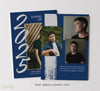 Masculine Simple Graduation Invitation