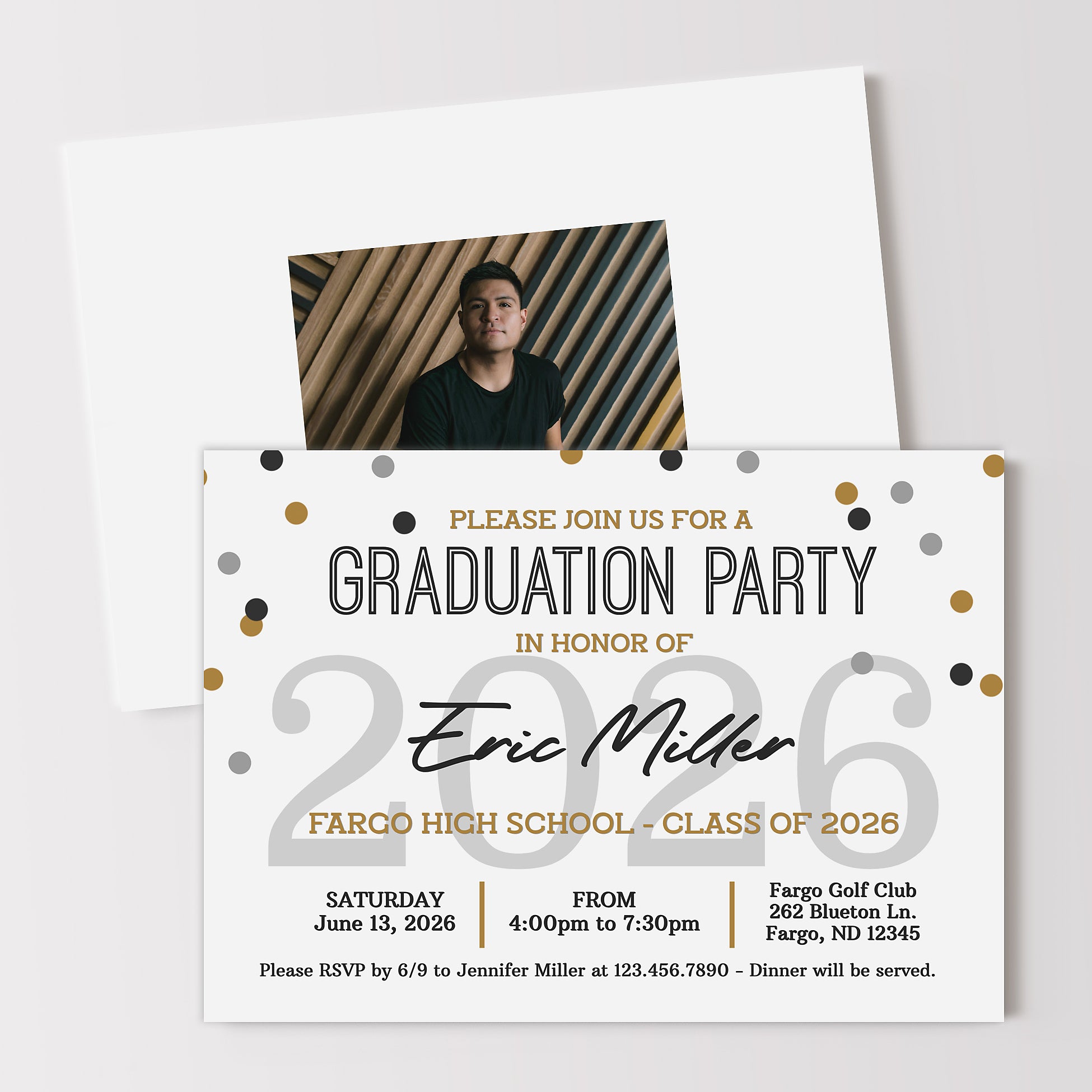 Open House Graduation Party Invitation | Lil' Sprout Greetings Open House Graduation Party Invitation | Lil' Sprout Greetings