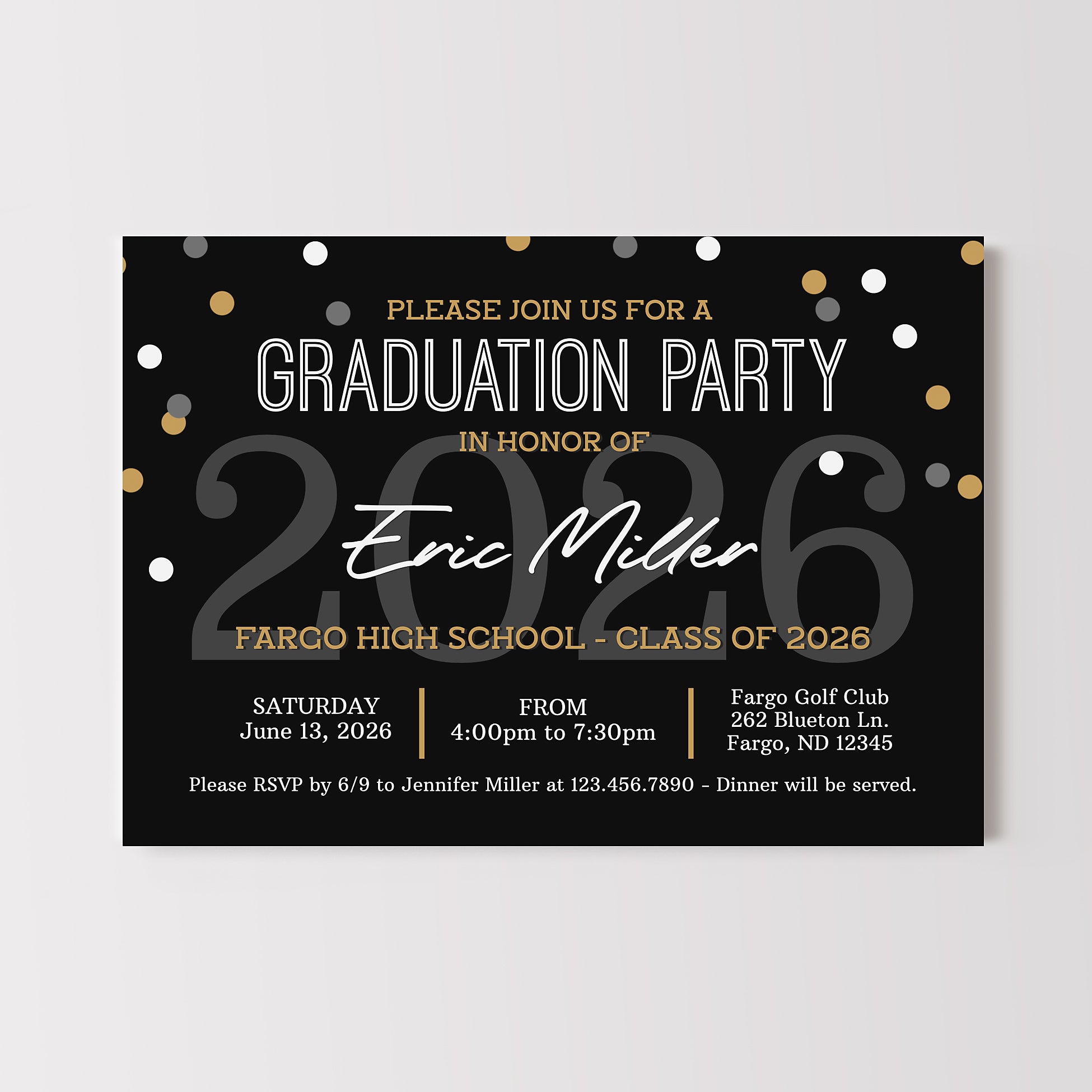 Open House Graduation Party Invitation | Lil' Sprout Greetings Open House Graduation Party Invitation | Lil' Sprout Greetings