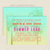 Luau Invitations