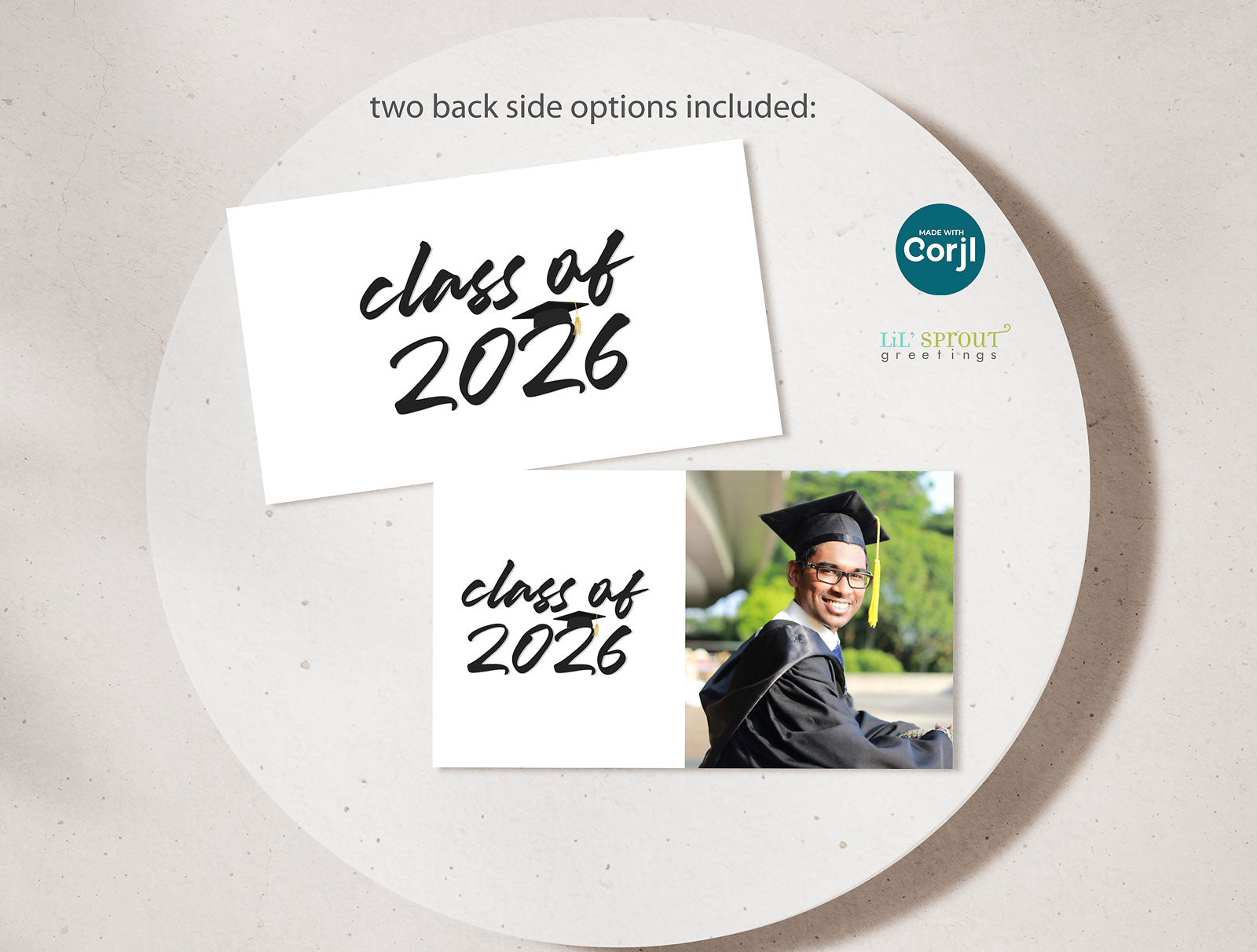 Traditional Graduation Enclosure Template