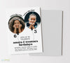 Two Balloon Dual Birthday Invite
