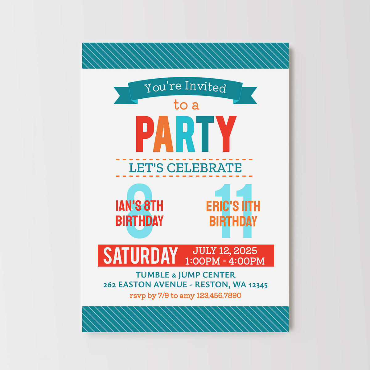 Cool Your Invited Cards