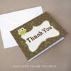 gender neutral owl baby shower thank you note