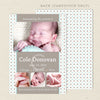 Cole Boy Birth Announcement