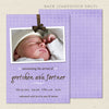 Gretchen Girl Birth Announcement
