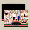 blessed family christmas card multi-color