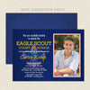 eagle scout court of honor invitation with photo