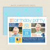 Playful Party Joint Birthday Invitations