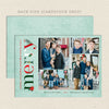 merry memories christmas card front sage