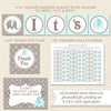 elephant baby shower printable party
