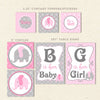 elephant girl printable shower decorations