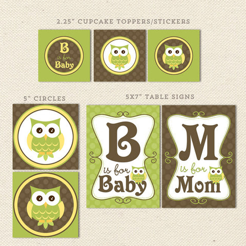Bee Gender Neutral Printable Baby Shower Decorations – Lil' Sprout Greetings