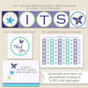 lavender butterfly printable baby shower decorations detail 2