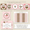 owl girl printable baby shower decorations detail 2