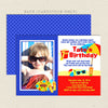 Beach Party Boy Birthday Invitations