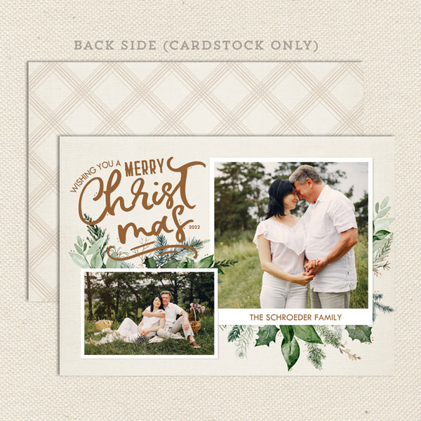 printable-christmas-photo-card-elegant-greenery-front