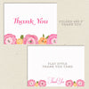 garden bridal shower thank you cards